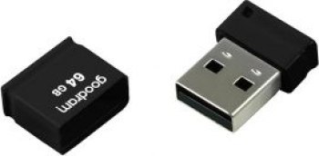 GOODRAM FLASHDRIVE PICCOLO 64GB UPI2 BLACK USB 2.0 GOODRAM FLASHDRIVE PICCOLO 64GB UPI2 BLACK USB 2.0