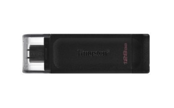 KINGSTON FLASH 128GB USB-C 3.2 Gen1 DataTraveler 70 KINGSTON FLASH 128GB USB-C 3.2 Gen1 DataTraveler 70