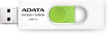 Pendrive ADATA UV320 AUV320-128G-RWHGN (128GB; USB 3.0; kolor biały) Pendrive ADATA UV320 AUV320-128G-RWHGN (128GB; USB 3.0; kolor biały)