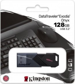 KINGSTON FLASH 128GB USB3.2 DataTraveler Exodia Onyx