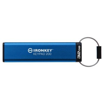 Kingston IronKey Keypad 200 32GB USB 3.0 AES Encrypted Kingston IronKey Keypad 200 32GB USB 3.0 AES Encrypted