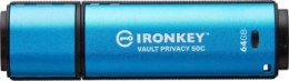 Kingston IronKey Vault Privacy 50C 64GB USB-C 256bit AES Encrypted