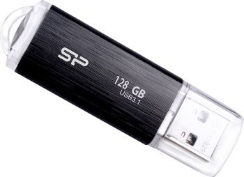 Pendrive Silicon Power Blaze B02 128GB USB 3.1 kolor czarny (SP128GBUF3B02V1K) Pendrive Silicon Power Blaze B02 128GB USB 3.1 kolor czarny (SP128GBUF3B02V1K)