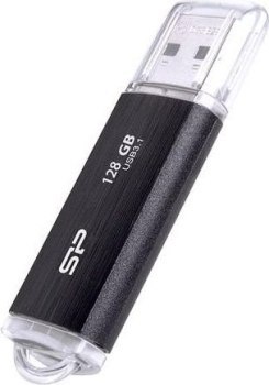 Pendrive Silicon Power Blaze B02 128GB USB 3.1 kolor czarny (SP128GBUF3B02V1K)
