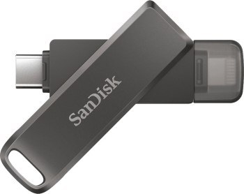 SANDISK FLASH iXpand LUXE 128GB USB-C Lightning SANDISK FLASH iXpand LUXE 128GB USB-C Lightning