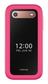 Smartfon Nokia 2660 4G (TA-1469) Dual Sim Różowy + stacja dokująca
