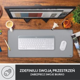 Podkładka pod mysz - Podkładka pod mysz Logitech Desk Mat Studio Series szara 956-000052