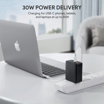AUEKY PA-D2 ŁADOWARKA SIECIOWA 36W 2XUSB-C PD AUEKY PA-D2 ŁADOWARKA SIECIOWA 36W 2XUSB-C PD