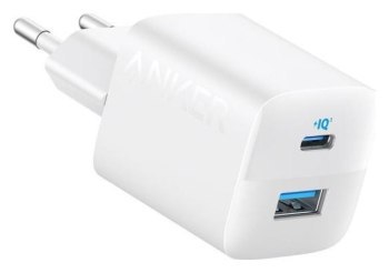 Anker 323 33W 1x USB-A 1x USB-C Biała Anker 323 33W 1x USB-A 1x USB-C Biała