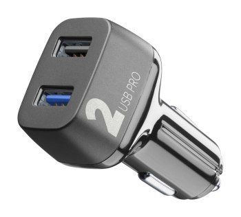 CAR CHARGER 2USB 2*18WQC BLACK CAR CHARGER 2USB 2*18WQC BLACK