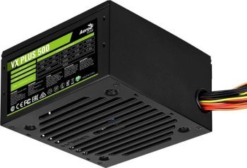 Zasilacz Aerocool PGS VX-500plus AEROPGSVX-500PLUS-80 (500 W; Aktywne) Zasilacz Aerocool PGS VX-500plus AEROPGSVX-500PLUS-80 (500 W; Aktywne)