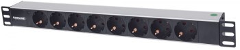 Listwa antyprzepięciowa - Intellinet Listwa zasilająca PDU 1U do szaf rack 19'' 714037 Listwa antyprzepięciowa - Intellinet Listwa zasilająca PDU 1U do szaf rack 19'' 714037