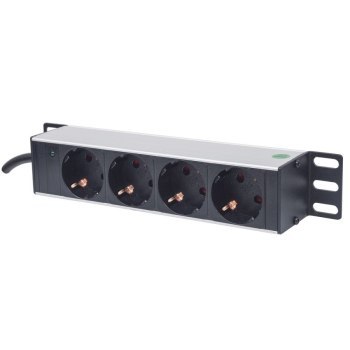 Listwa antyprzepięciowa - Intellinet listwa zasilająca PDU 1U rack 10'' Listwa antyprzepięciowa - Intellinet listwa zasilająca PDU 1U rack 10''