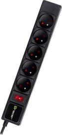 Listwa antyprzepięciowa - Tracer PowerGear 5 gniazd 3.0m