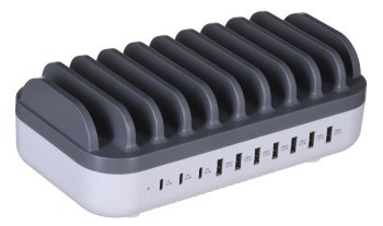 MANHATTAN 10-PORTOWA STACJA ŁADUJĄCA USB 120W 3X U MANHATTAN 10-PORTOWA STACJA ŁADUJĄCA USB 120W 3X U