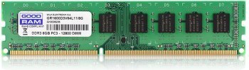 Pamięć GoodRam GR1600D3V64L11/8G (DDR3 DIMM; 1 x 8 GB; 1600 MHz; CL11) Pamięć GoodRam GR1600D3V64L11/8G (DDR3 DIMM; 1 x 8 GB; 1600 MHz; CL11)