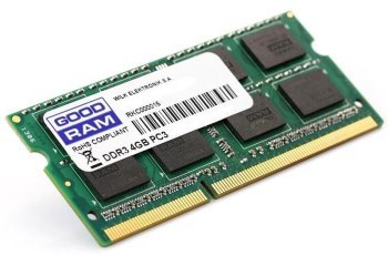 Pamięć GoodRam GR1600S3V64L11S/4G (DDR3 SO-DIMM; 1 x 4 GB; 1600 MHz; CL11) Pamięć GoodRam GR1600S3V64L11S/4G (DDR3 SO-DIMM; 1 x 4 GB; 1600 MHz; CL11)