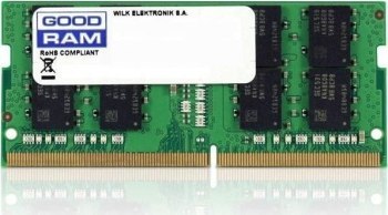 Pamięć GoodRam GR2666D464L19S/8G (DDR4 DIMM; 1 x 8 GB; 2666 MHz; CL19) Pamięć GoodRam GR2666D464L19S/8G (DDR4 DIMM; 1 x 8 GB; 2666 MHz; CL19)