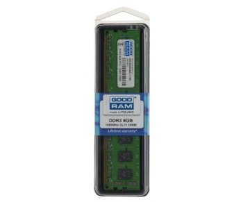 Pamięć GoodRam PC1600 GR1600D364L11/8G (DDR3 DIMM; 1 x 8 GB; 1600 MHz; CL11) Pamięć GoodRam PC1600 GR1600D364L11/8G (DDR3 DIMM; 1 x 8 GB; 1600 MHz; CL11)
