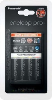 Panasonic Eneloop BQ CC55 + 4 x R6/AA Eneloop Pro 2500 mAh BK-3HCDE
