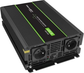 Qoltec Przetwornica napięcia Monolith | 2000W | 4000W | 24V na 230V | Czysty Sinus Qoltec Przetwornica napięcia Monolith | 2000W | 4000W | 24V na 230V | Czysty Sinus