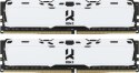 GOODRAM DDR4 16GB PC4-25600 (3200MHz) 16-20-20 DUAL CHANNEL KIT IRDM X WHITE 1024x8