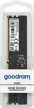 GOODRAM DDR5 16GB 4800MHz CL40 2048x8 GOODRAM DDR5 16GB 4800MHz CL40 2048x8