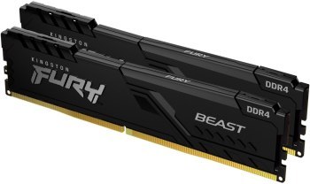 Kingston FURY DDR4 64GB (2x32GB) 3600MHz CL18 Beast Black Kingston FURY DDR4 64GB (2x32GB) 3600MHz CL18 Beast Black