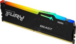 Pamięć - Kingston Fury Beast RGB 16GB [1x16GB 5200MHz DDR5 CL40 DIMM]