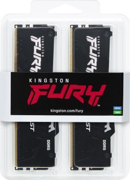 Pamięć - Kingston Fury Beast RGB 64GB [2x32GB 4800MHz DDR5 CL38 DIMM]