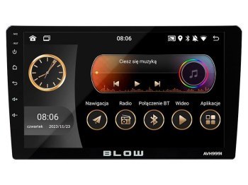 BLOW RADIO AVH-9991 1DIN 9 ANDROID/WIFI/GPS/ CARP BLOW RADIO AVH-9991 1DIN 9 ANDROID/WIFI/GPS/ CARP