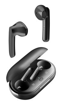 BT EARPHONES SLANG TWS UNIV. BLACK