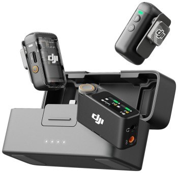 DJI Mic 2 - System mikrofonów bezprzewodowych (2 TX + 1 RX) DJI Mic 2 - System mikrofonów bezprzewodowych (2 TX + 1 RX)