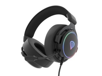 Słuchawki - Genesis Neon 764 RGB czarne Słuchawki - Genesis Neon 764 RGB czarne