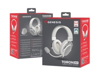 Słuchawki - Genesis Toron 301 białe Słuchawki - Genesis Toron 301 białe