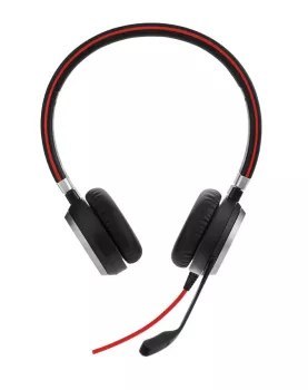 Słuchawki - Jabra Evolve 40 DUO 3,5mm (bez USB) Słuchawki - Jabra Evolve 40 DUO 3,5mm (bez USB)