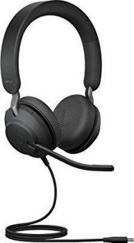 Słuchawki - Słuchawki przewodowe Jabra Evolve 2 40 UC Stereo USB-C - 24089-989-899