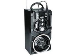 MEDIA-TECH PARTYBOX BT-KOMPAKTOWY GŁOSNIK BLUETOOTH STEREO Z WBUDOWANYM GŁOSNIKIEM BASOWYM FUNKCJA KARAOKE MT3150