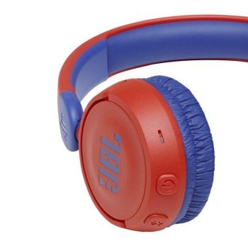 Słuchawki JBL JR310BTRED (czerwone bezprzewodowe nauszne dla dzieci) Słuchawki JBL JR310BTRED (czerwone bezprzewodowe nauszne dla dzieci)
