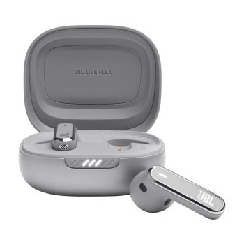 Słuchawki - JBL Live Flex Srebrne