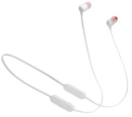 Słuchawki JBL Tune 125BT (białe bezprzewodowe douszne)