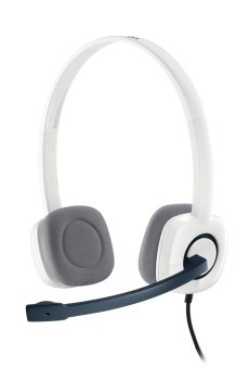 Słuchawki Logitech 981-000350 (kolor biały) Słuchawki Logitech 981-000350 (kolor biały)