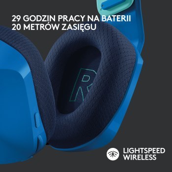 Słuchawki - Logitech G733 Lightspeed Niebieskie Słuchawki - Logitech G733 Lightspeed Niebieskie