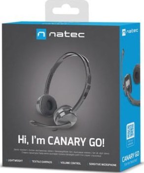 Słuchawki - Natec Canary Go Słuchawki - Natec Canary Go