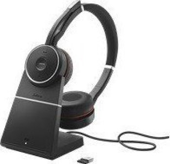 Słuchawki - Słuchawki bezprzewodowe Jabra Evolve 75 SE USB-A MS Stereo Stand - 7599-842-199 Słuchawki - Słuchawki bezprzewodowe Jabra Evolve 75 SE USB-A MS Stereo Stand - 7599-842-199