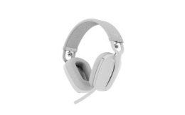 Słuchawki - Słuchawki bezprzewodowe z mikrofonem Logitech Zone Vibe 100 białe 981-001219
