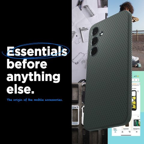 Spigen Liquid Air - Etui do Samsung Galaxy A35 5G (Abyss Green) Spigen Liquid Air - Etui do Samsung Galaxy A35 5G (Abyss Green)