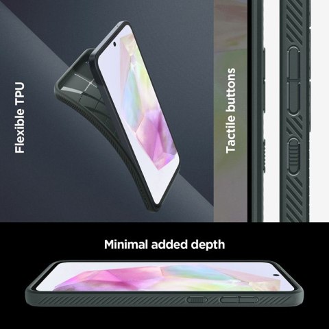 Spigen Liquid Air - Etui do Samsung Galaxy A35 5G (Abyss Green) Spigen Liquid Air - Etui do Samsung Galaxy A35 5G (Abyss Green)