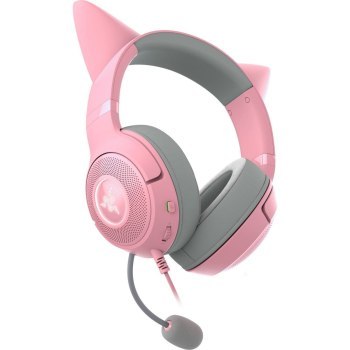 Słuchawki - Razer Kraken Kitty V2 Quartz Słuchawki - Razer Kraken Kitty V2 Quartz