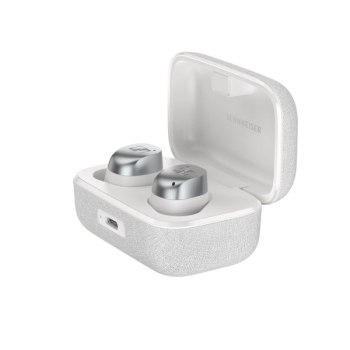 Słuchawki - Sennheiser MOMENTUM True Wireless 4 White Silver (MTW4) Słuchawki - Sennheiser MOMENTUM True Wireless 4 White Silver (MTW4)